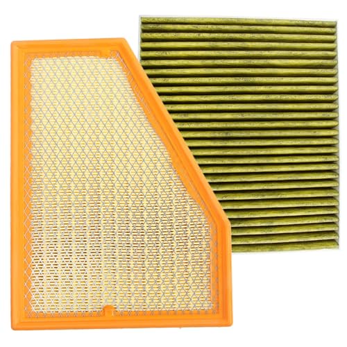1Pcs Engine Air Filter Replacement for Jeep Grand Cherokee L 3.6L V6 2021-2023 Replacement for Jeep Grand Cherokee L 5.7L V8 2021-2022 Replacement 68376815AA 68542769AA A31764 WA11196 + 1Pcs 5058693AA