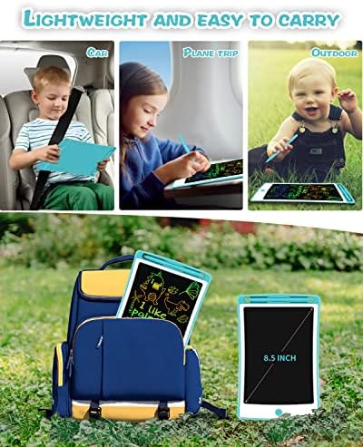Toys for 3-6 Years Old Girls Boys, LOCVMIKY LCD Writing Tablet 8.5 Inch Doodle Board, Electronic Drawing Tablet Drawing Pads, Educational Birthday Gift for 3 4 5 6 7 8 Years Old Kids Toddler (Blue) 4 5148Q4d2jjL. AC
