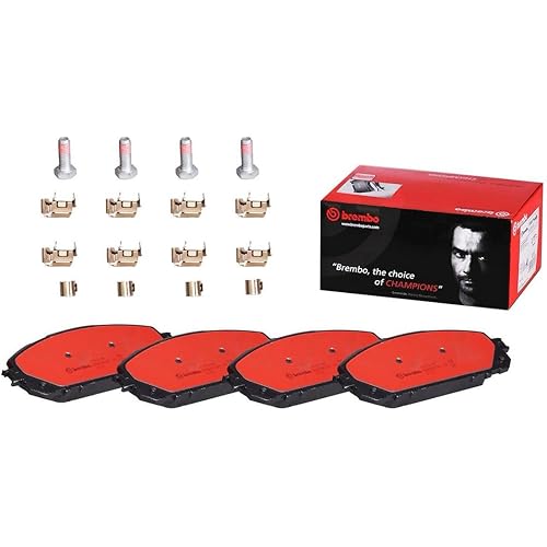 Brembo P37021N Premium Ceramic Front Disc Brake Pad Set JEEP OE# 00K68227573AA