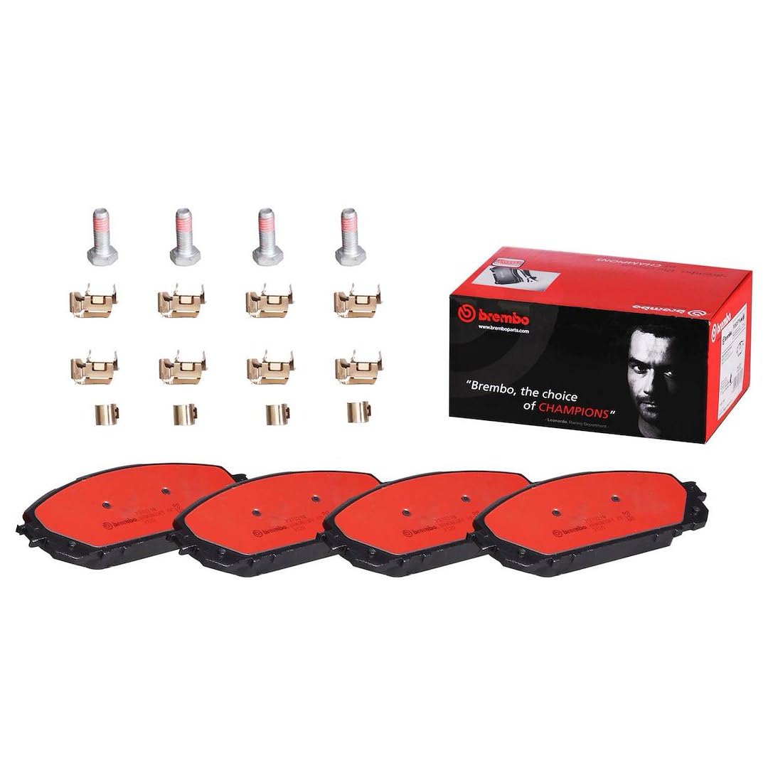 Amazon.com: Brembo P37021N Premium Ceramic Front Disc Brake Pad