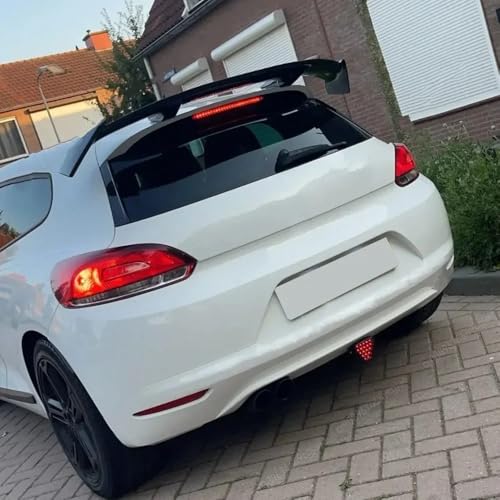 Alerón techo trasero tapa maletero para Scirocco Hatchback 2008-2017 parachoques tuning 4