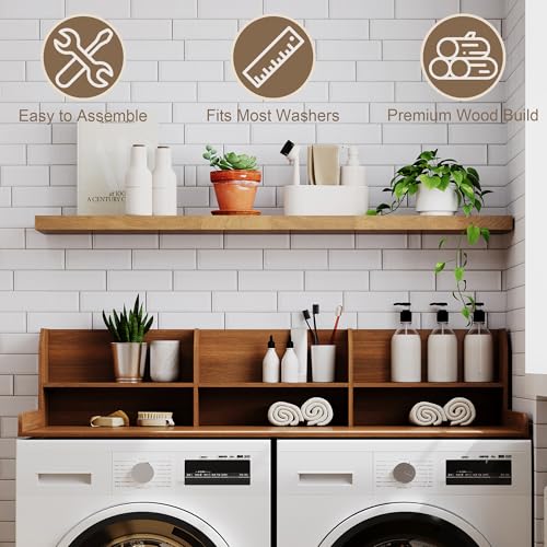 Image of ChooChoo Washer Dryer Countertop, Adjustable Shelf, 2-Tier