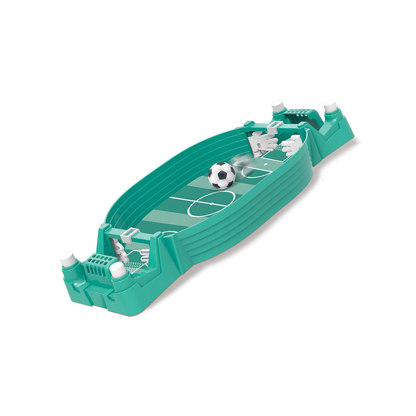 EXQIOUR 2 Player Tabletop Football Board Game Set Competition Toy With Manual Control Rods For Family Party Fun Entertainment