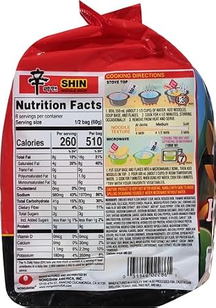 Ramyun noodle soup [Family Pack]