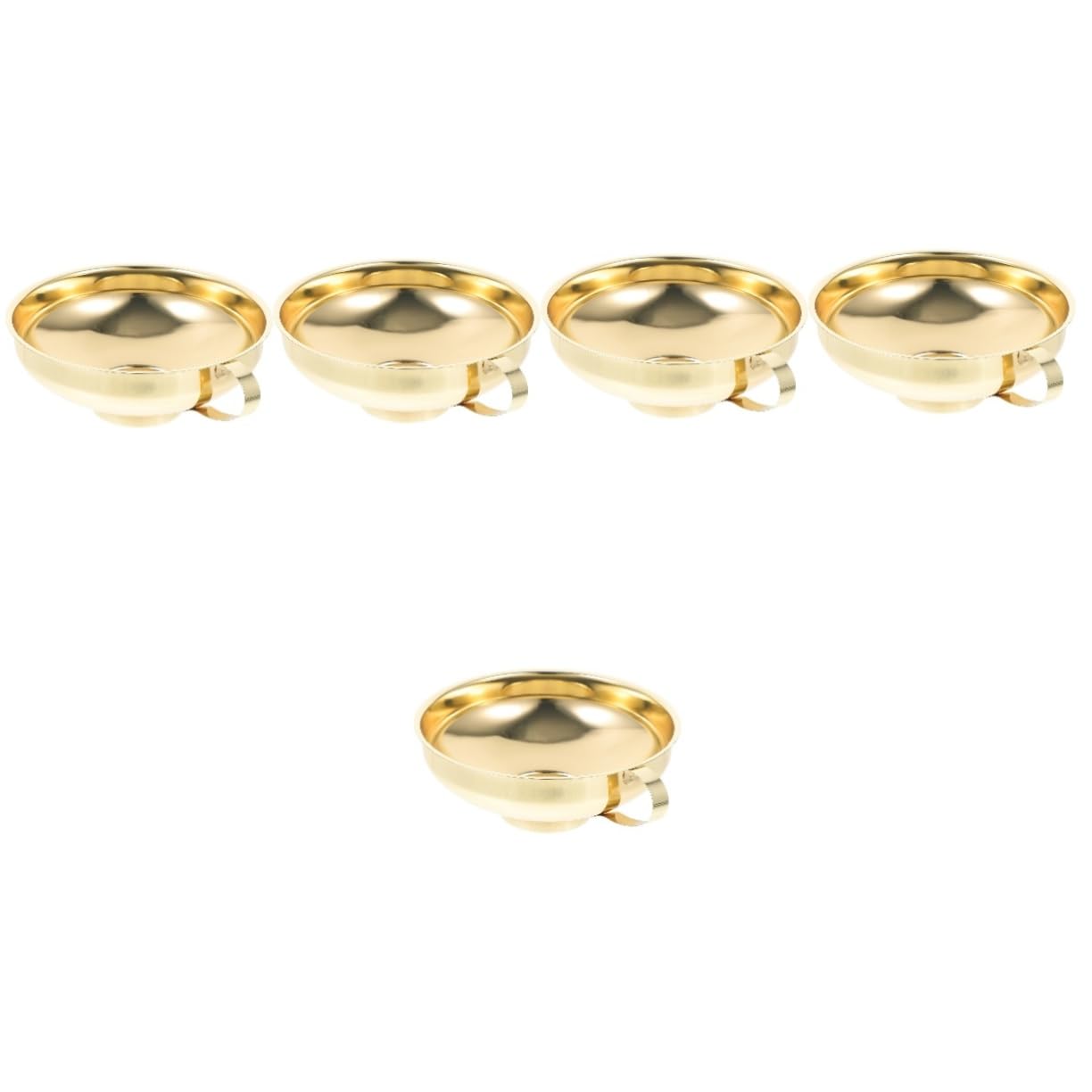 MAGICLULU 5 Piezas embudo envase acero inoxidable despensa cocina recipientes azeite tangas herramienta dosificadora de liquidos aparato de cocina suministros de cocina esenciales de cocina