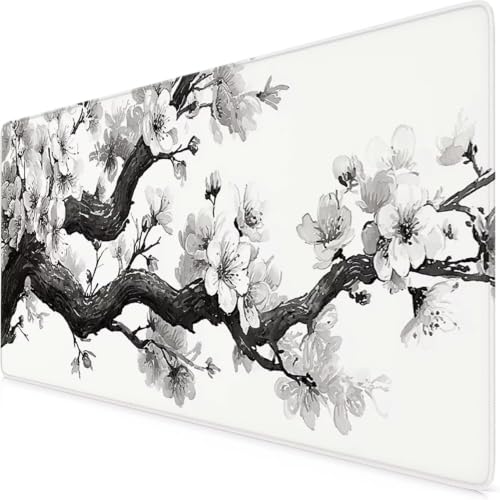 Mouse pad gaming grand format 900 x 400mm tapis de souris pc caoutchouc antidérapant
