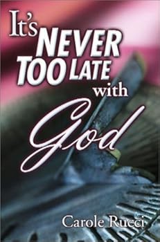 Paperback It's never too late with God Book