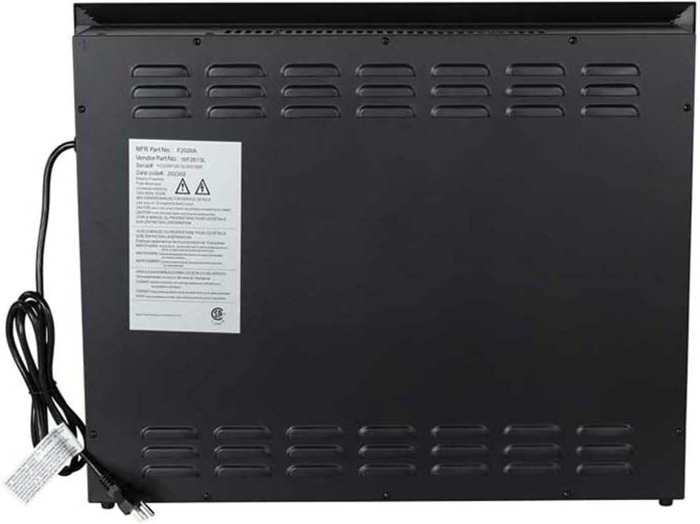 Greystone - Greystone 26" Electrical Fireplace, Remote, and Trim KIT, Curved