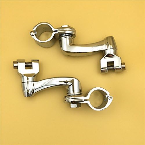 Miniatura 5 de SMT-Chrome Kit de montaje de clavijas de carretera ajustable de 360 grados compatible con cualquier bicicleta equipada con tubo de marco de