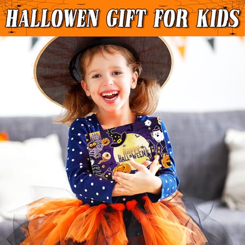 Zunaco 300PCS Halloween Party Favors for Kids, Trick or Treat Gifts Goodie Bag Fillers, Halloween Bulk Fidget Toys Party Supplies for School Classroom Carnival Prizes Treasure Box - image 7