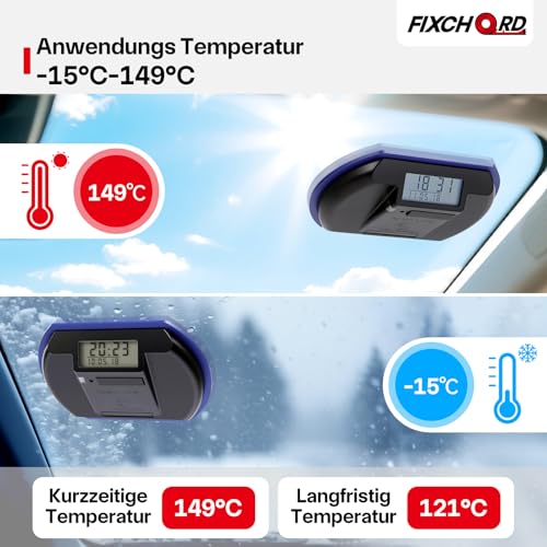 FIXCHORD Ersatz Elektronisch Klebepads Set, Doppelseitige Ersatzklebepads Set, 12 Stück Elektronische Parkscheibe Klebepad für Needit Park Lite One, Klebepads für Elektronische Parkuhr