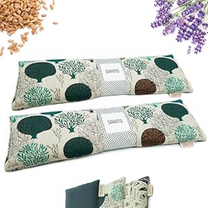 2 (uds) Saco Semillas Microondas (43×12 cm) – Bolsa Semillas Calor Microondas – Saco Termico Semillas – Saco Semillas Cervical – Saco Termico Cervical – Saco Calor Semillas – Almohada Microondas