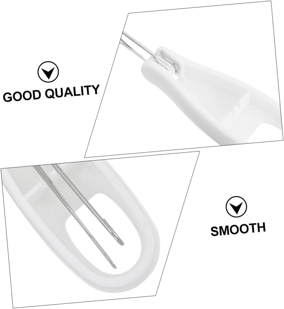 ORFOFE 2pcs Clothes Button Hooks for Easy Dressing Assistance Convenient Zipper Pulling Tool for Seniors Independent Living Wire for Effortless Buttoning