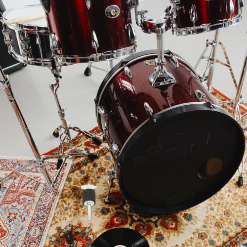 Tornillo para platillos para batería, soporte de doble cabeza, accesorio para instrumentos musicales, superficie lisa, fiable, para baterías jazz, conciertos, bandas y práctica en casa miniatura 6