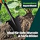 Hammersmith RayzerShovel - Das Original aus dem TV - Spaten mit Wurzelsäge für Harte, steinige Böden - Breite Trittkante – Gartenspaten – Gärtnerspaten mit Soft-Touch-Griff - Gartenschaufel