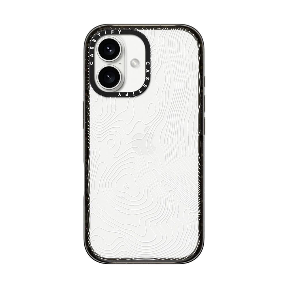 CASETiFY iPhone 16 ケース Clear - Marble051 Amazon.com: CASETiFY Impact iPhone 16 Case [Slim / 8.2 ft. 4X