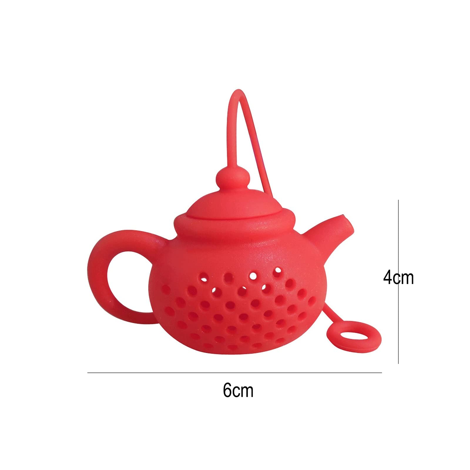 Passoire à thé au design créatif - Détails sur l'infuseur à thé en silicone - Filtre à thé - Diffuseur de thé en forme de feuille (D)