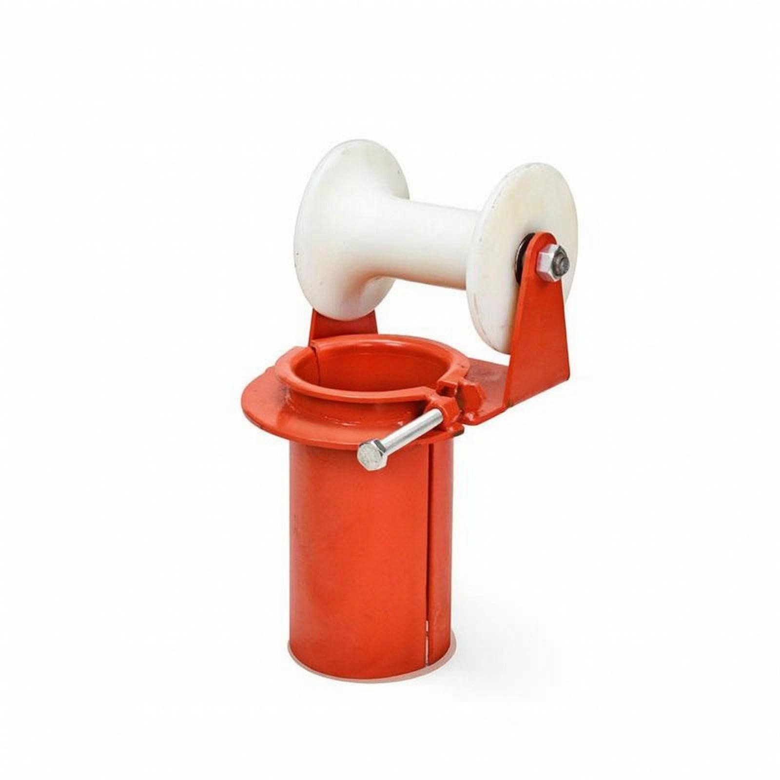 Pipe-Mouth Cable Guide Wire-Laying Pulley Easy-to-Mount for Electricians, Utility Workers, Electrical Work, Jobsites Pipe Mouth 80MM-image-5