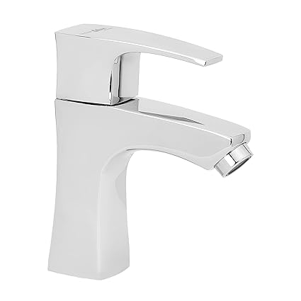 Hindware Italian Collection F520001CP Avior Pillar Tap, Brass with Chrome Finish, Wash Basin Tap