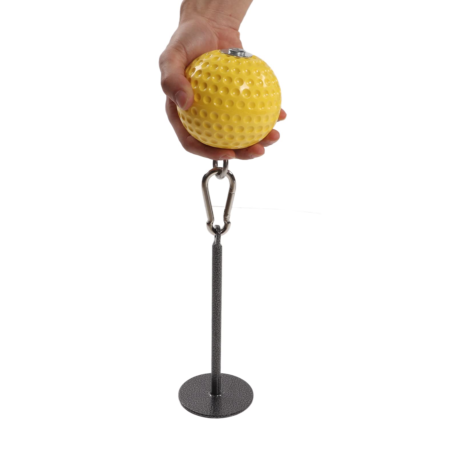 Forceau de poignée de poids, matériau PU pour l'entraînement en force avant-bras du doigt du poignet, adapté aux débutants aux athlètes, comprend un plateau de boucle (97mm model)