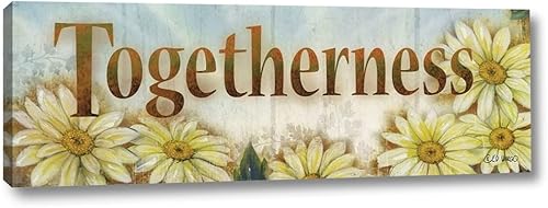 Togetherness by Ed Wargo 8" x 24" Gallery Wrapped Canvas Wall Art Print - Ready to Hang