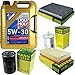 Produktbild QR-PARTS 69383881 Filter Set Inspektionspaket 5 Liter Liqui Moly Motoröl Longlife III 5W-30 MANN-FILTER Innenraumfilter Kraftstofffilter Luftfilter Ölfilter