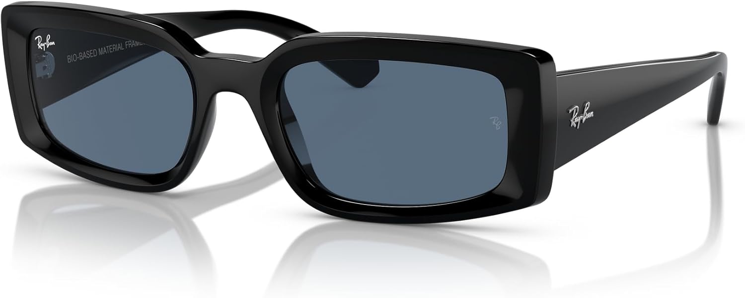 Ray-Ban Womens Rb4395f Kiliane Low Bridge Fit Square Sunglasses - Image 2