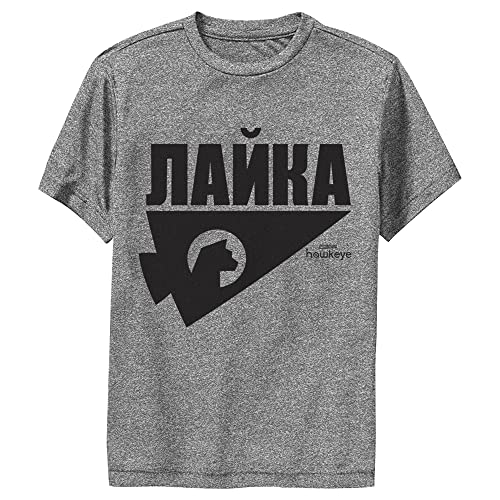 T-shirt Marvel Hawkeye gris vêtement enfant imprimé super-héros taille M