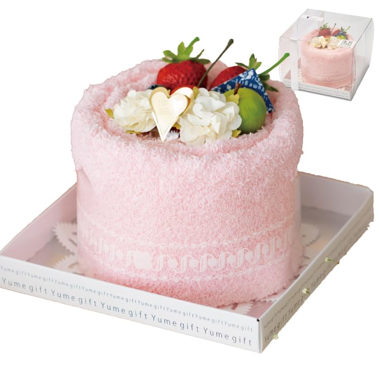 Amazon｜タオル ケーキ 泉州 フルーツ 誕生日ケーキ プレゼント ギフト