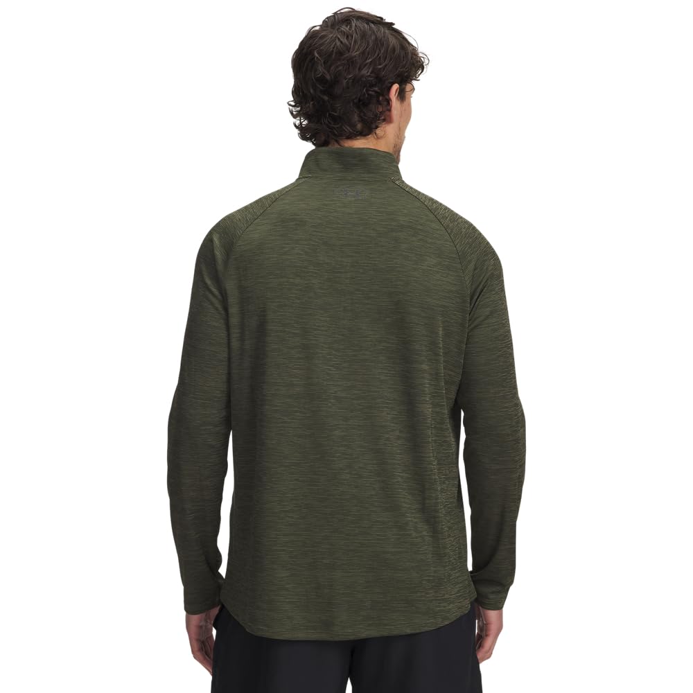 Under Armour Herren UA Tech 2.0 langärmliges Sportshirt mit Half Zip, sportliches Longsleeve, schnell trocknendes Langarmshirt für Männer