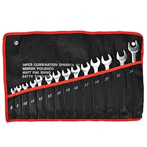 Fictory NAMSHOU202539 Zestaw Kluczy Płasko-Oczkowych 14 szt.