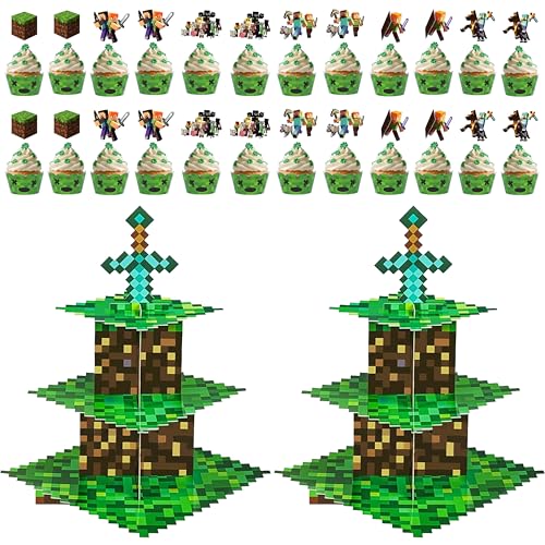 Big 50 Pack IndoTribe Video Game Birthday Decorations - 2 Pack Mi...