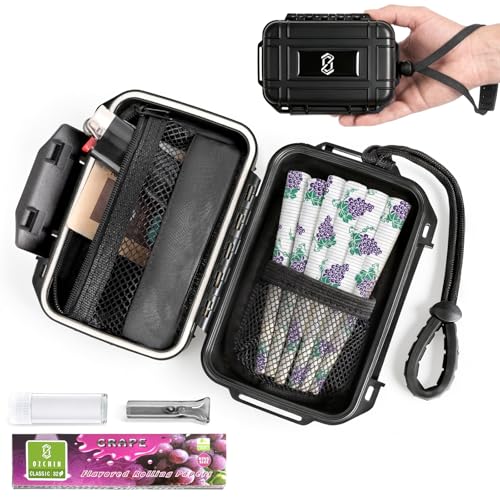 OZCHIN Storage Box - Hard Shell Joint Case, Waterproof & Airtight Storage Box with Activated Carbon Lining - Portable Odorless Box for Travel, Hiking & Outdoor