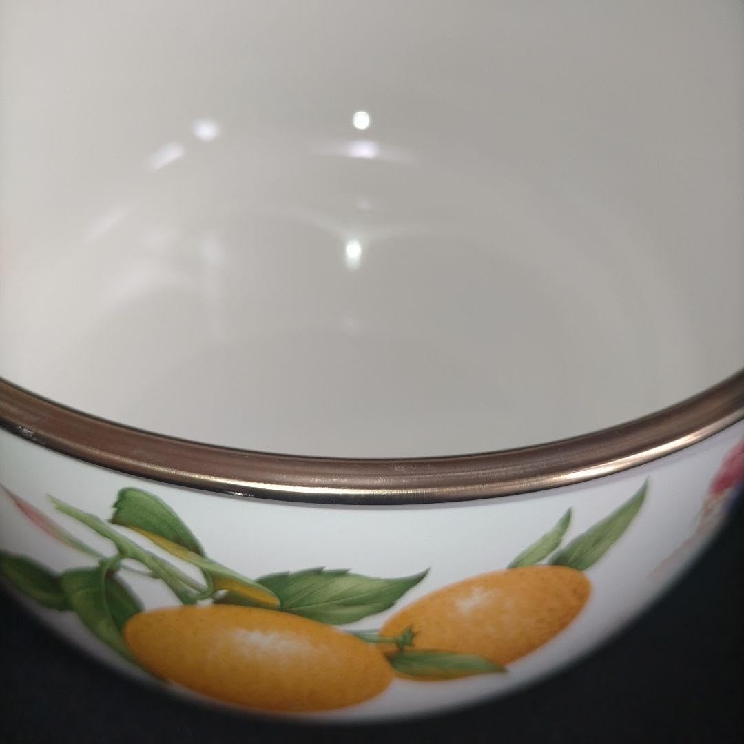 Amazon.co.jp: エジリー 両手鍋 EJIRY ホーロー フルータス IH対応