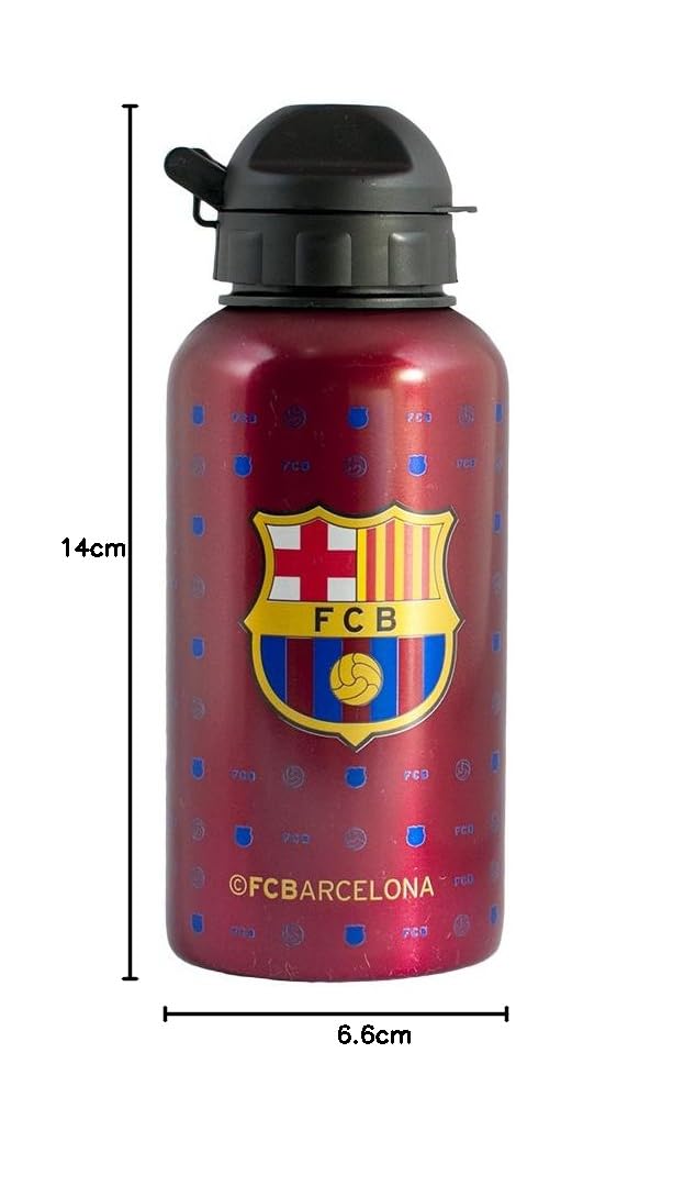 Alusport Bottles FCB Junior Modelo II Botella Deportiva, Niños, Azul, S