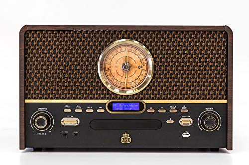 GPO Chesterton – 4 en 1 -Tourne-disque, lecteur CD, USB, radio FM et DAB+, lecteur de cassettes, AUX IN, haut-parleurs… - Les Beatles, Paul McCartney, John Lennon, RIngo Starr, George Harrison GPO Chesterton - 4 en 1 -Tourne-disque, lecteur CD, USB, radio FM et DAB+, lecteur de cassettes, AUX IN, haut-parleurs… – Image 4