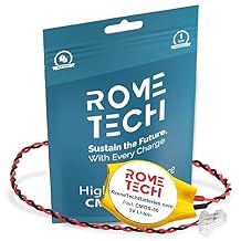 Rome Tech CR2032 CMOS BIOS Battery for Dell Inspiron 11 3180 - Laptop Backup 3V RTC CR 2032 Battery with 2 Wire Cable