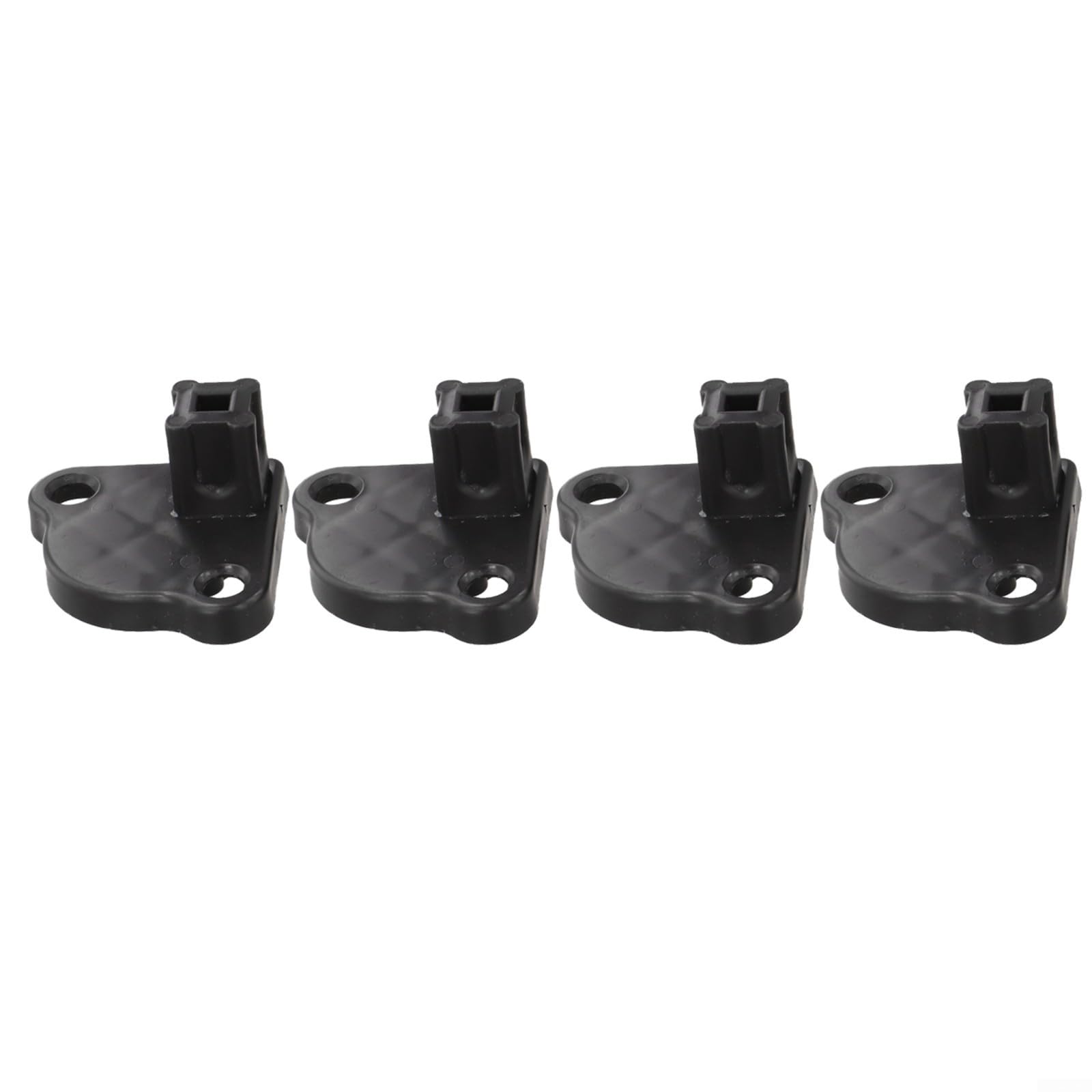 Todikaper 4PCS Black Canopy Connectors Replacement Parts, Gazebo Foot Brackets Plastic Fit 21×21mm Tube for Pop-Up Tent Canopy Gazebo Outdoor Furniture