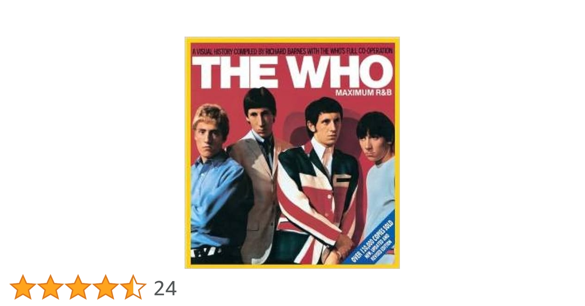 【※THE WHO MAXIMUM R&B 写真集 洋書 ソノシート付】 Amazon | The Who: Maximum R&B | Barnes, Richard | Rock