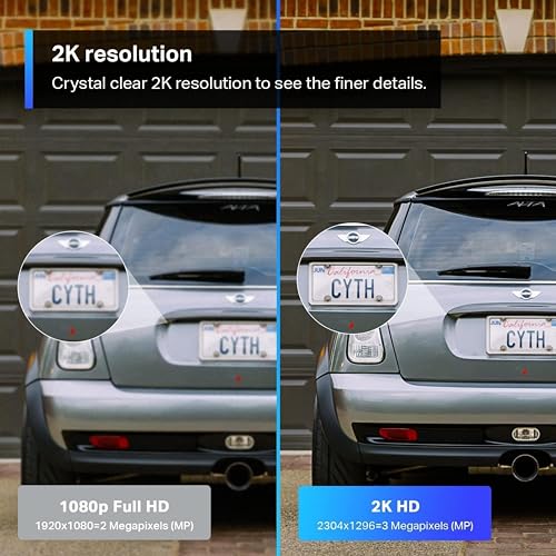 TP-Link Tapo 2K HD Security Camera Outdoor Wired, Built-in Siren, Night Vision, IP66 Weatherproof, Motion/Person Detection, Works w/Alexa & Google Home, Cloud/SD Card Storage, 2-Way Audio,White - Image 5