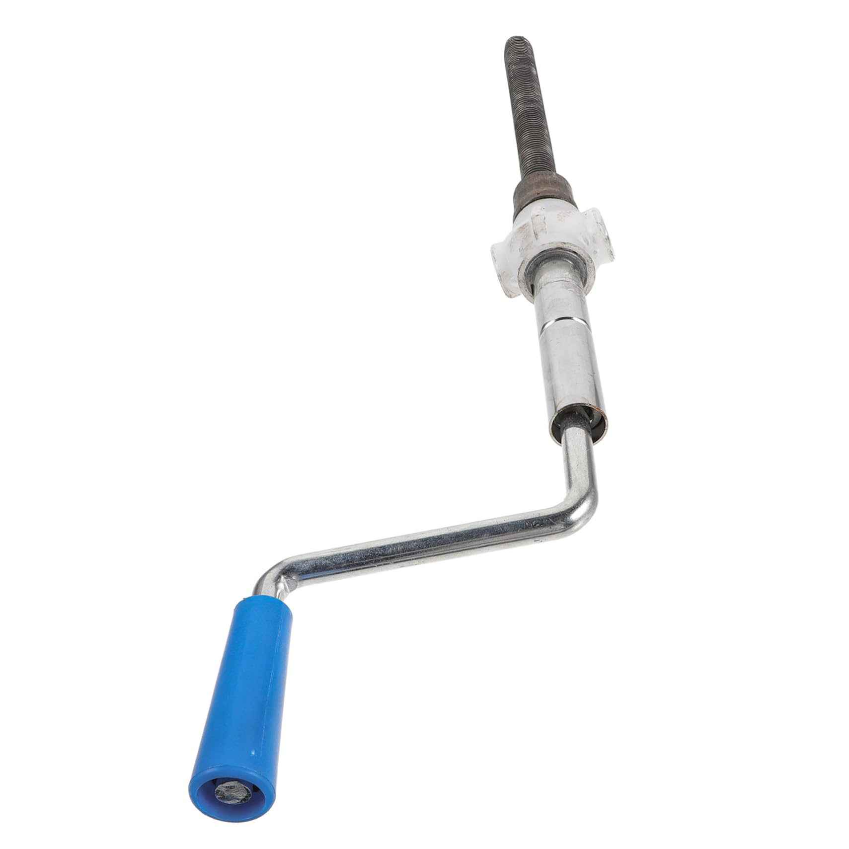 FOMIYES Semi-Electric Handle Assembly Replacement Crank Assembly Crank Handle for Smooth Height Adjustment Low High Crank Handle Nursing Care Crank Handle Stainless Steel