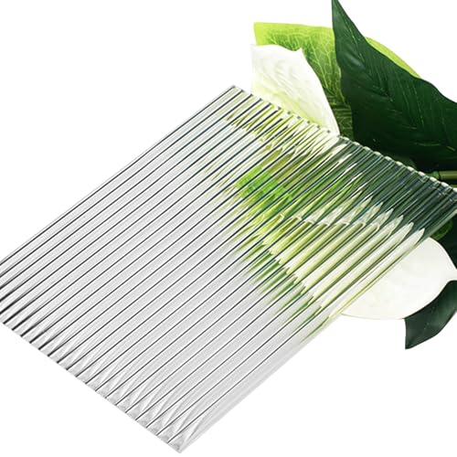Feuille acrylique transparente à larges rayures de 8mm d'épaisseur pour plaque de plexiglas