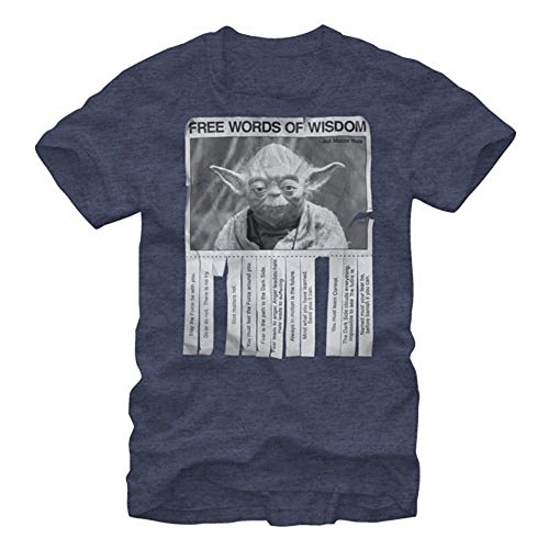 Star Wars Men’s Big Vintage Inspired Graphic Tees T-Shirt, Premium Navy Heather, 3X-Large