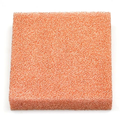 Porous Foam Copper Conductive Foam Metal Material Porous Copper Foam Battery Materials Cu-Foam (1, 100×100×20mm/ 40PPI) (1, 200×200×10mm/80PPI)