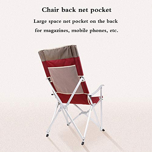 Chaise pliante ultra légère de camping avec sac de transport compact - 4