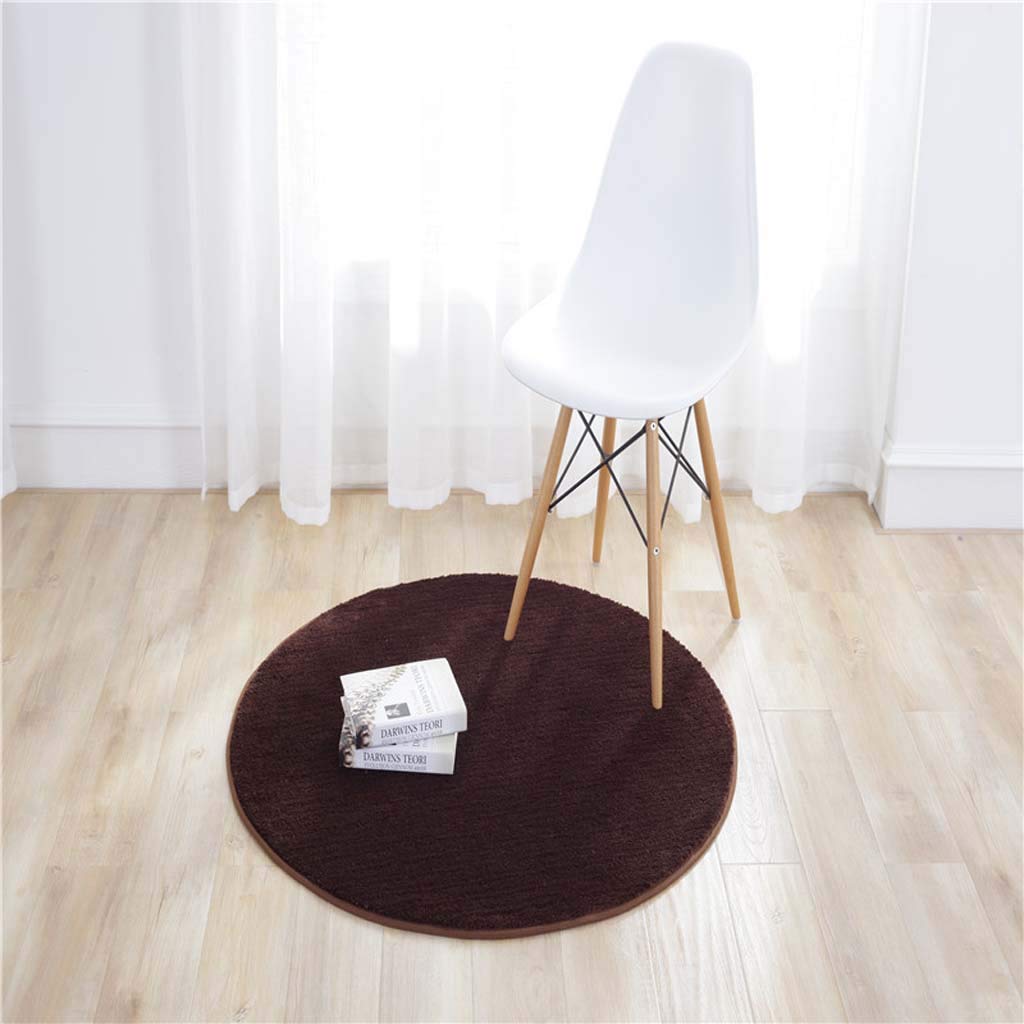 Tapis de chevet de chambre monochrome 130cm pour un confort doux au quotidien