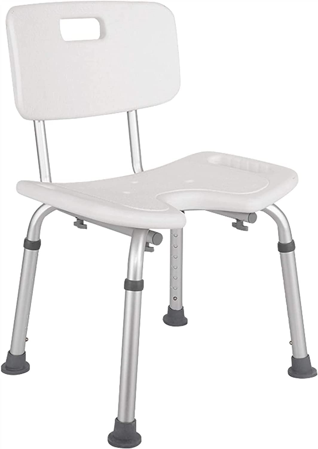 Taburete de Ducha para Personas Mayores con discapacidad, Asiento de baño Ajustable en Altura, diseño Antideslizante, sillas de Ducha con Respaldo, Bancos, Asiento de bañera, Silla de Ducha