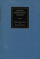 Modern corporation finance, B0007EFE7S Book Cover