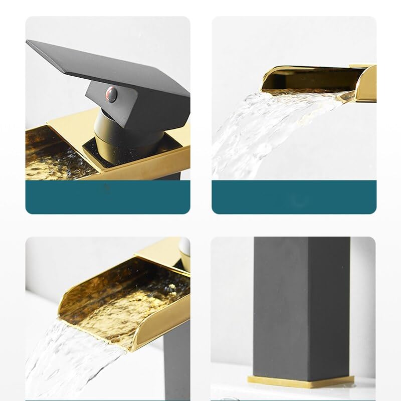 Mitigeur d'évier de vanité cascade pour une salle de bain style spa privé - 4