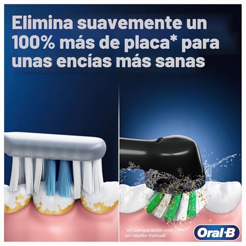 Oral-B Pro 3 3500 Cepillo de Dientes Blanco contra la Placa con Estuche 2
